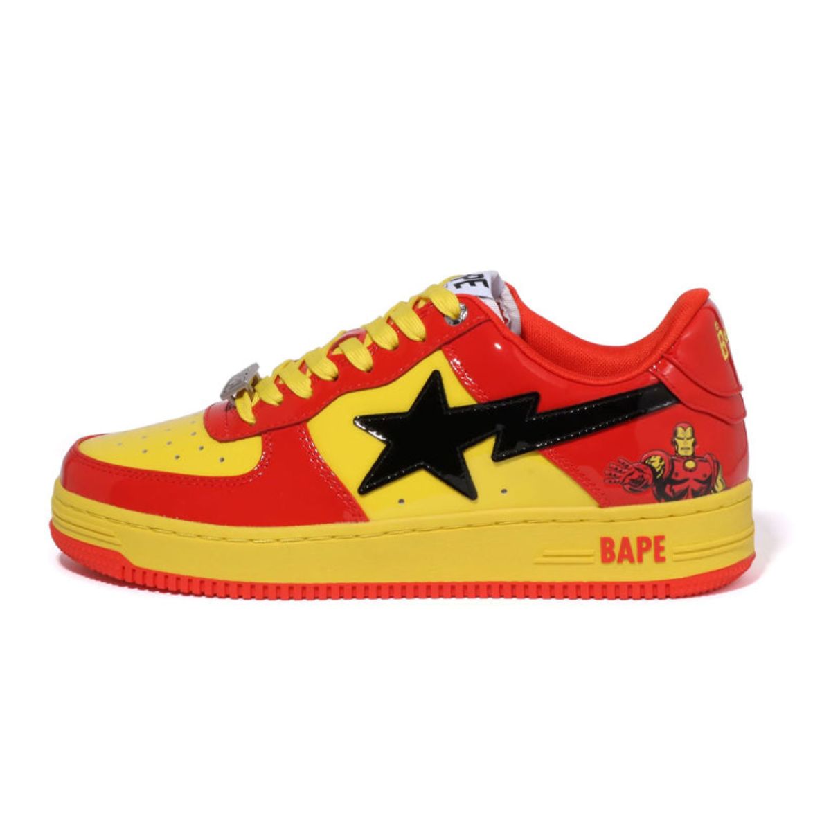 A Bathing Ape Bape Sta Low x Marvel Iron Man