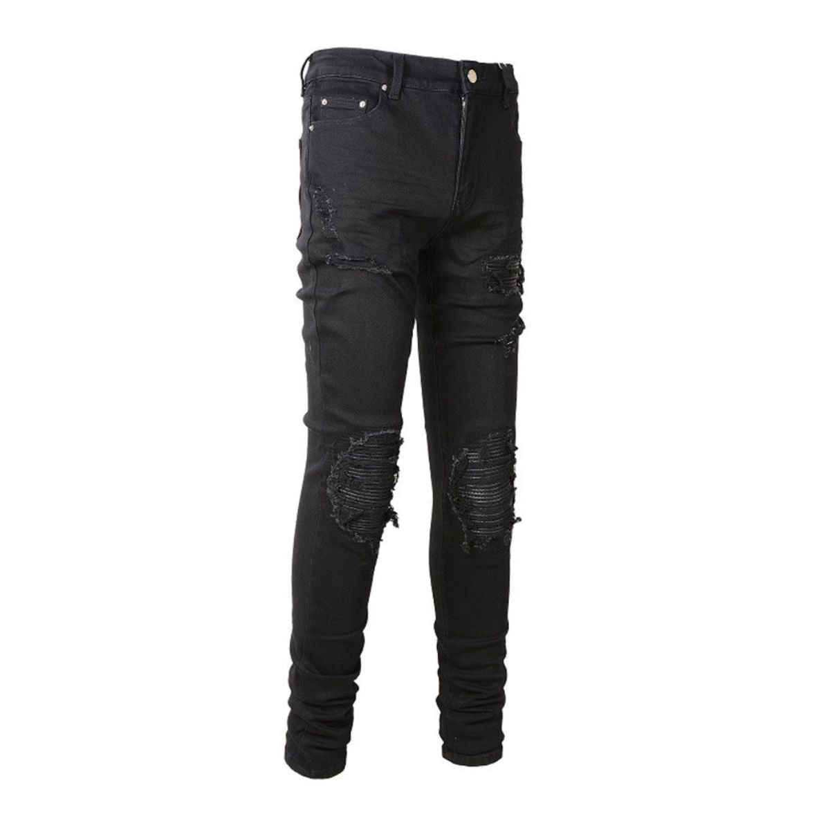 Amiri Jeans Black Destroyed