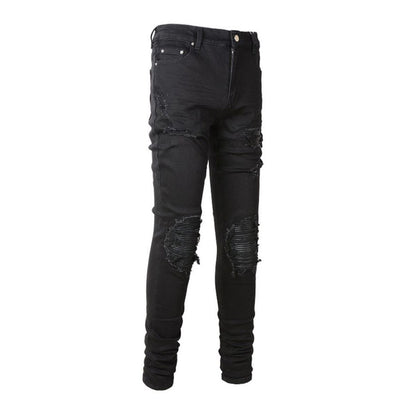 Amiri Jeans Black Destroyed