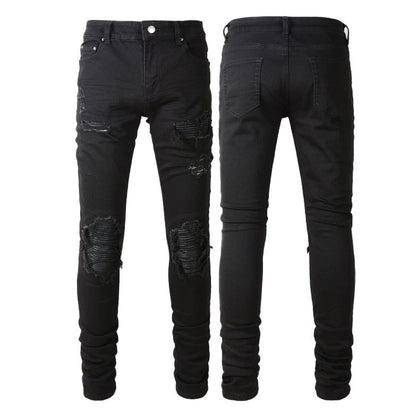 Amiri Jeans Black Destroyed