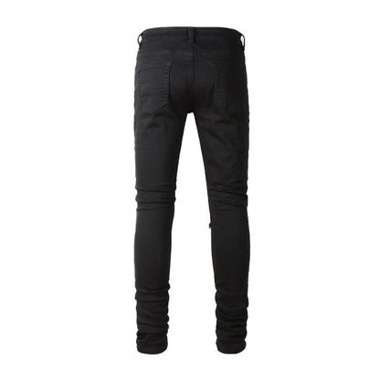 Amiri Jeans Black Destroyed