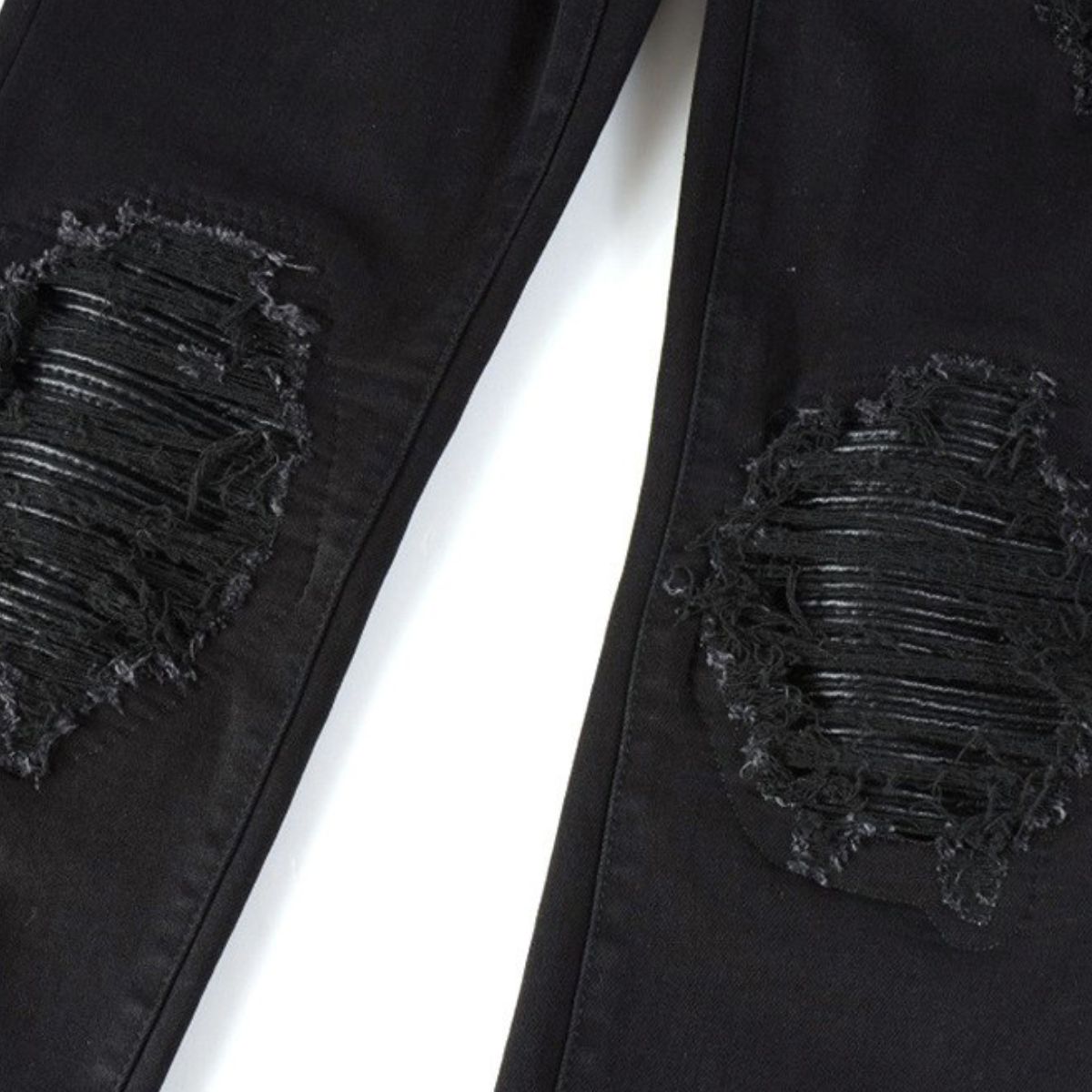 Amiri Jeans Black Destroyed