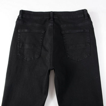 Amiri Jeans Black Distressed