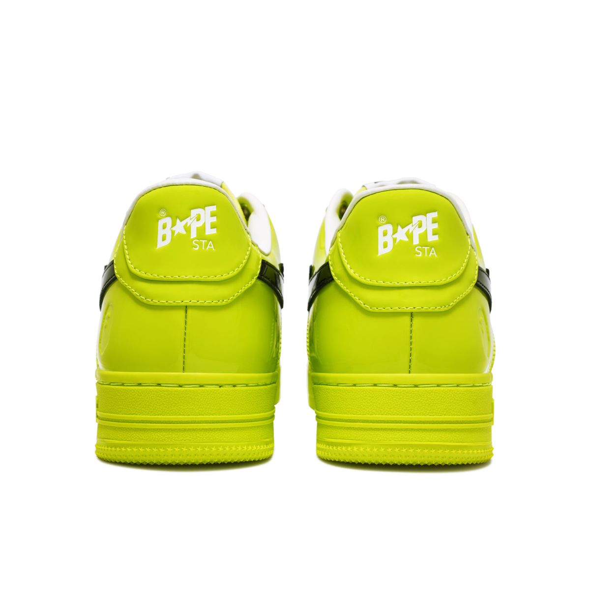 A Bathing Ape Bape Sta Low Lime Green