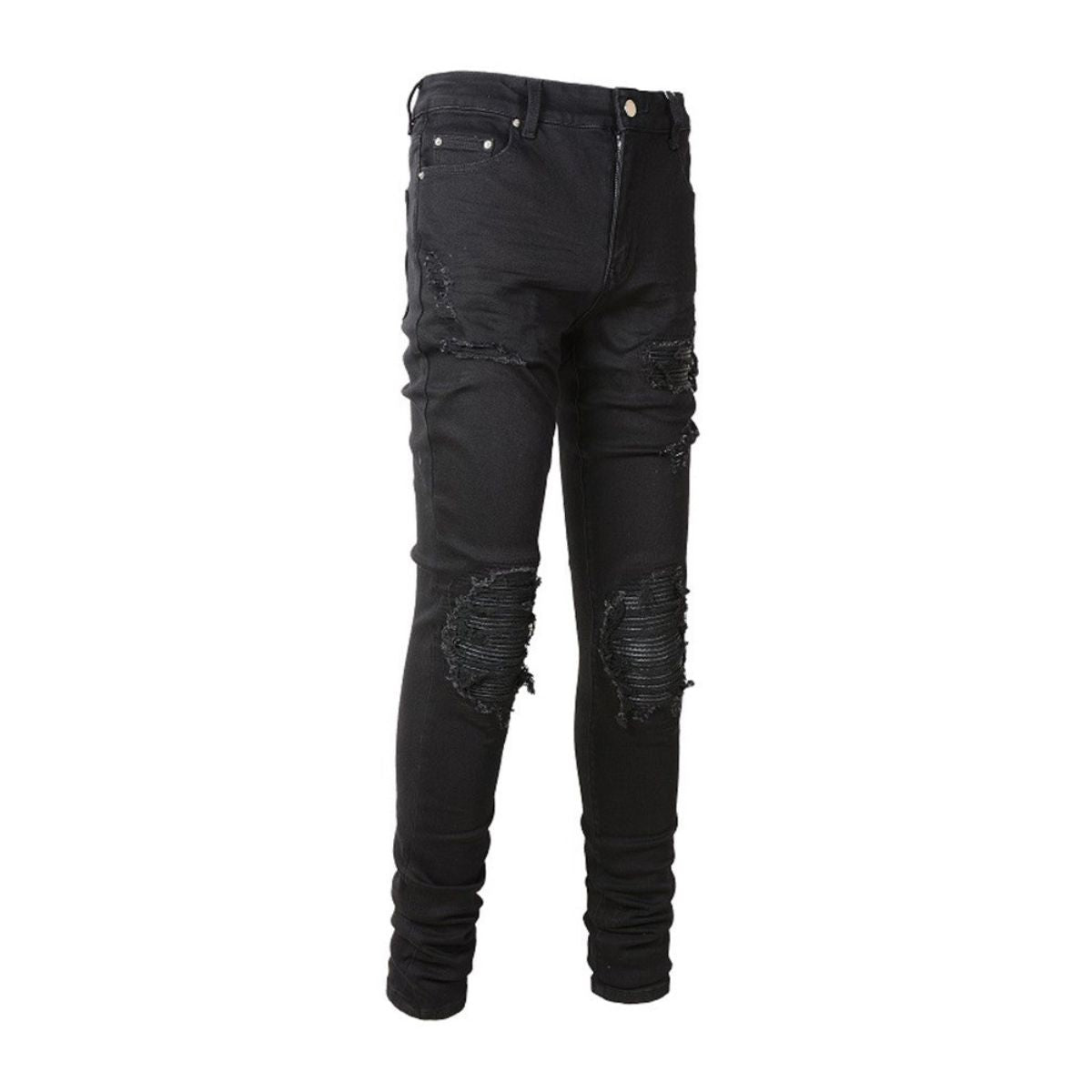 Amiri Jeans Black Distressed
