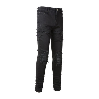 Amiri Jeans Black Distressed