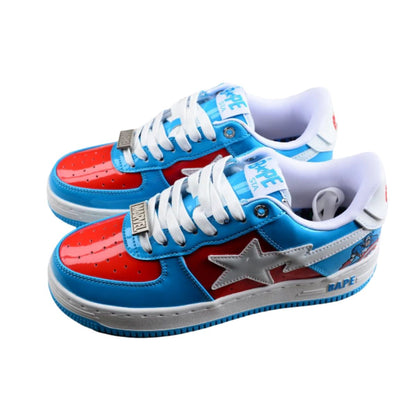 A Bathing Ape Bape Sta Low x Marvel Captain America