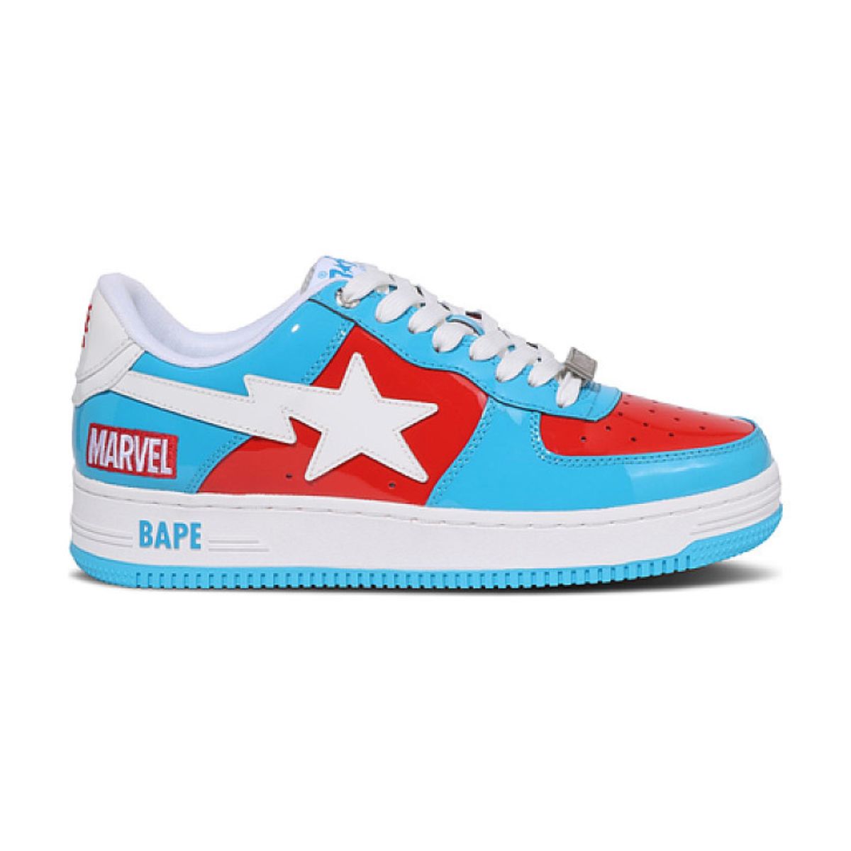 A Bathing Ape Bape Sta Low x Marvel Captain America
