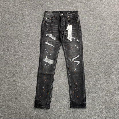 Purple Brand Jeans Graffiti