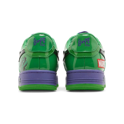 A Bathing Ape Bape Sta Low x Marvel Hulk