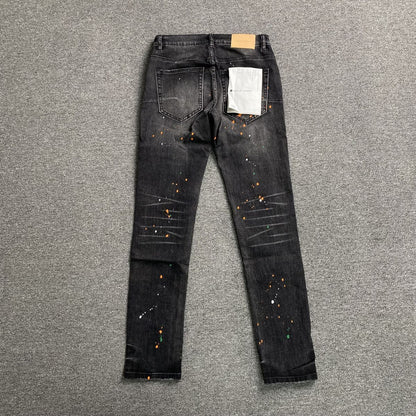 Purple Brand Jeans Graffiti
