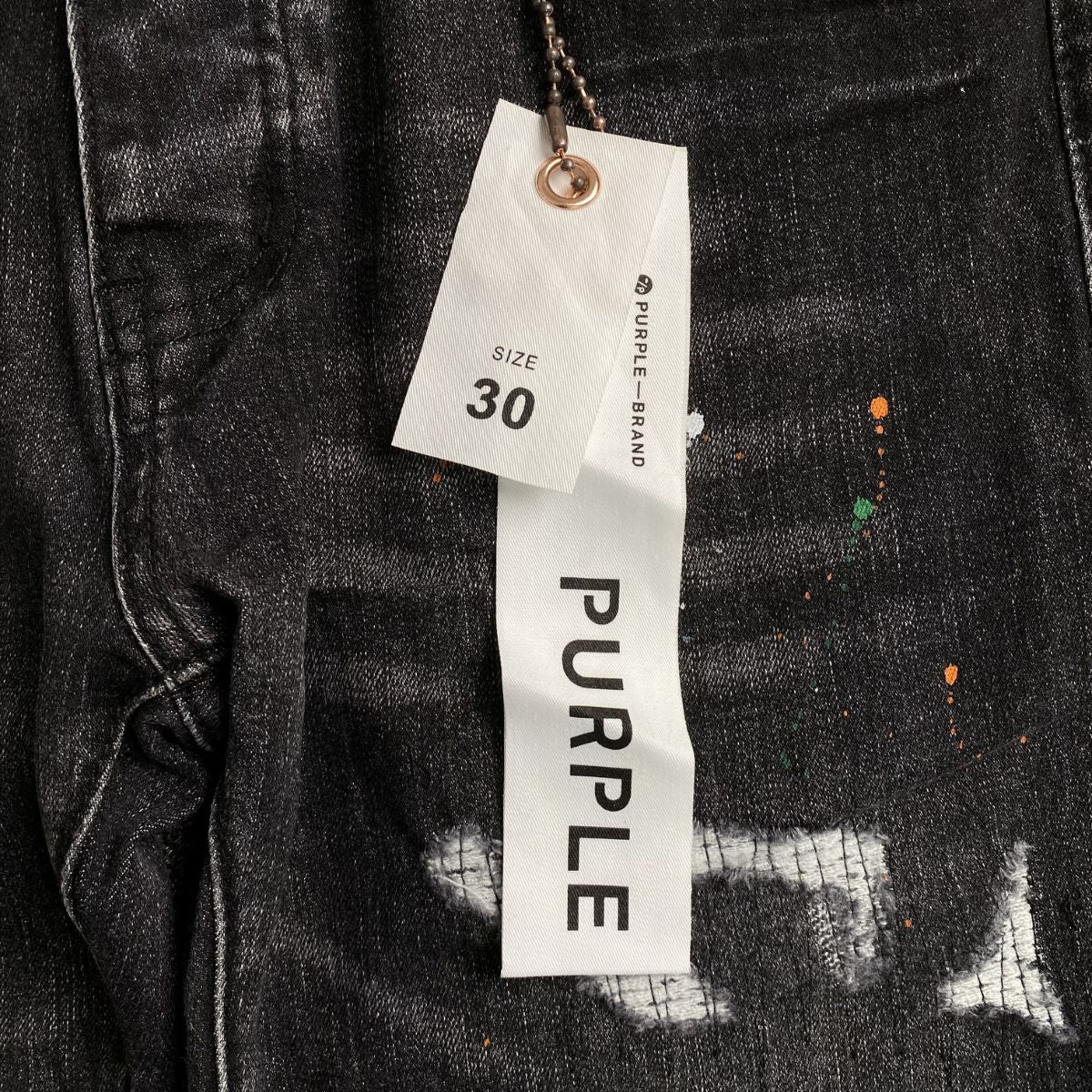 Purple Brand Jeans Graffiti