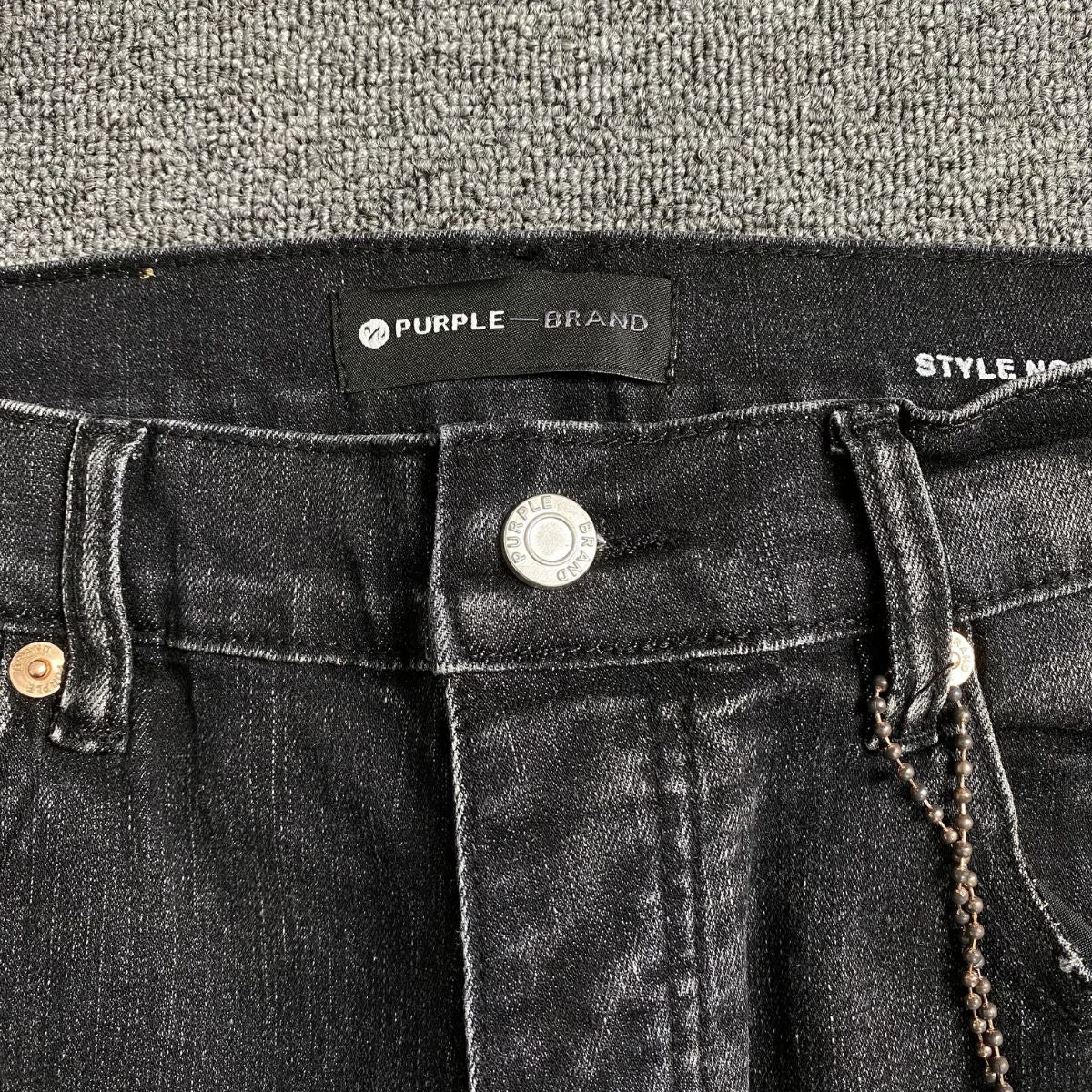 Purple Brand Jeans Graffiti
