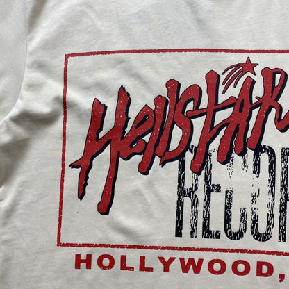 Camiseta Hellstar Records Hollywood CA Cream