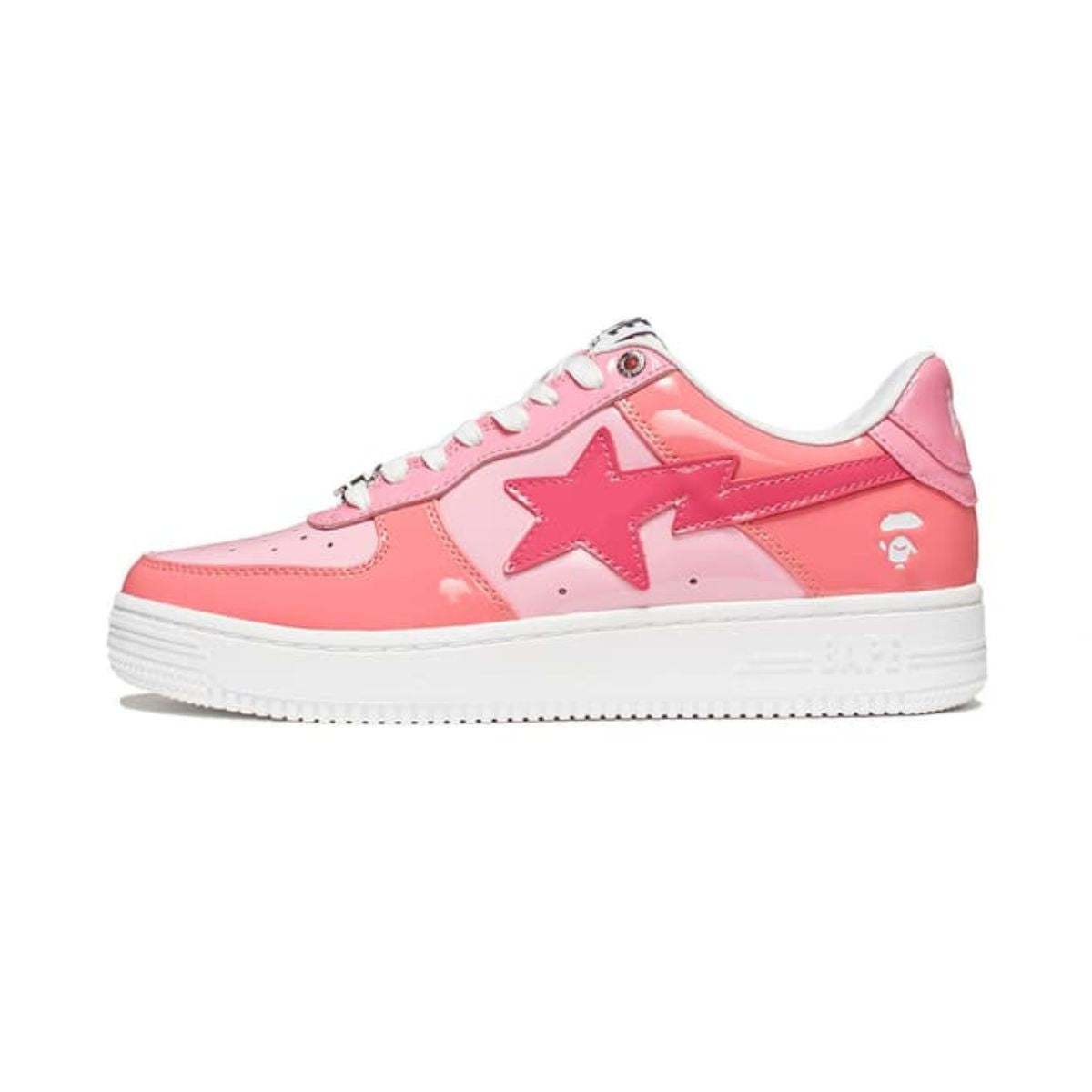 A Bathing Ape Bape Sta Low Pink