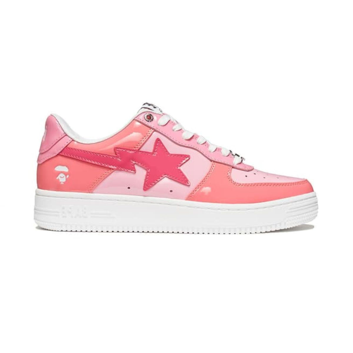 A Bathing Ape Bape Sta Low Pink