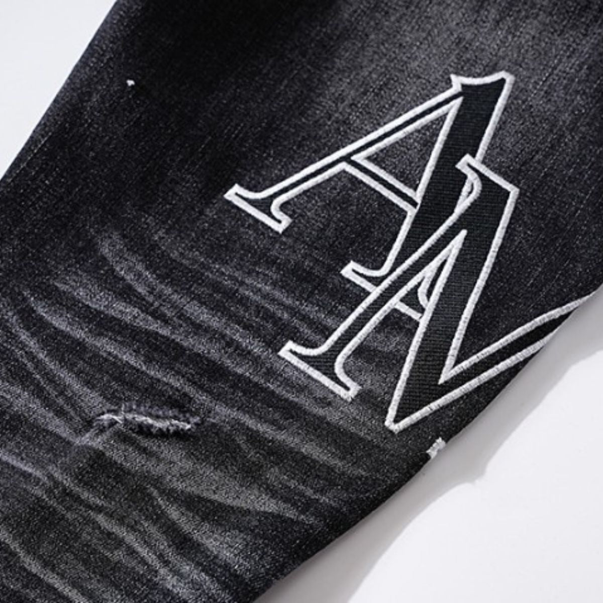 Amiri Jeans Black Washed With Gray