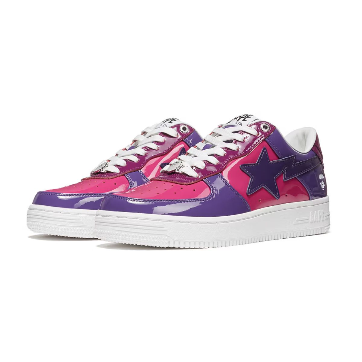 A Bathing Ape Bape Sta Low Purple