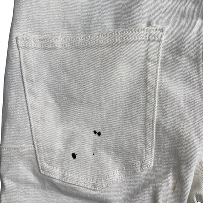 Purple Brand Jeans White Splash Black