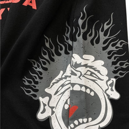 Camiseta Hellstar Records Hollywood CA Black