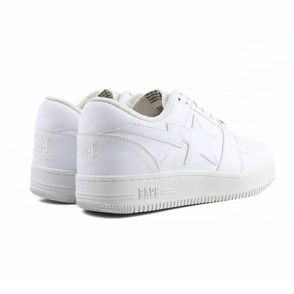 A Bathing Ape Bape Sta Low White