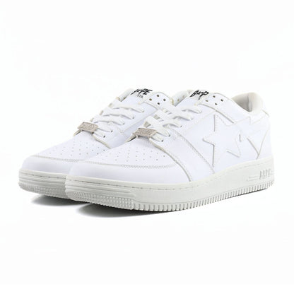 A Bathing Ape Bape Sta Low White