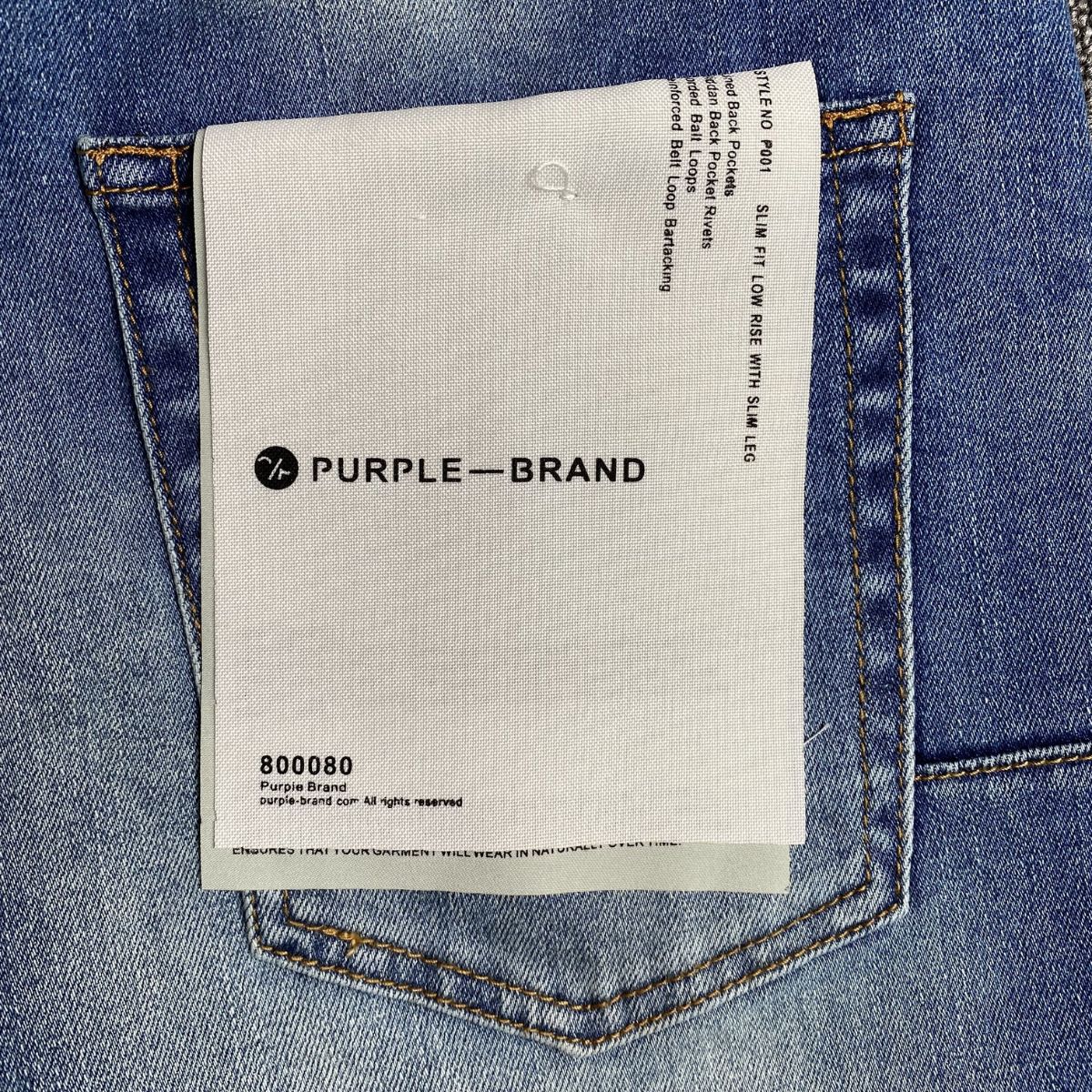 Purple Brand Jeans Dark Blue Washed