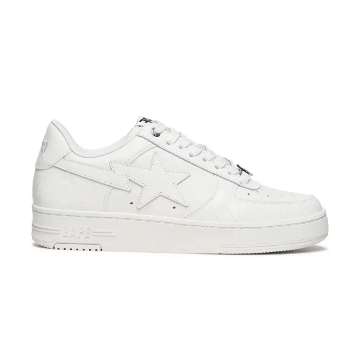A Bathing Ape Bape Sta Low White