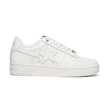 A Bathing Ape Bape Sta Low White