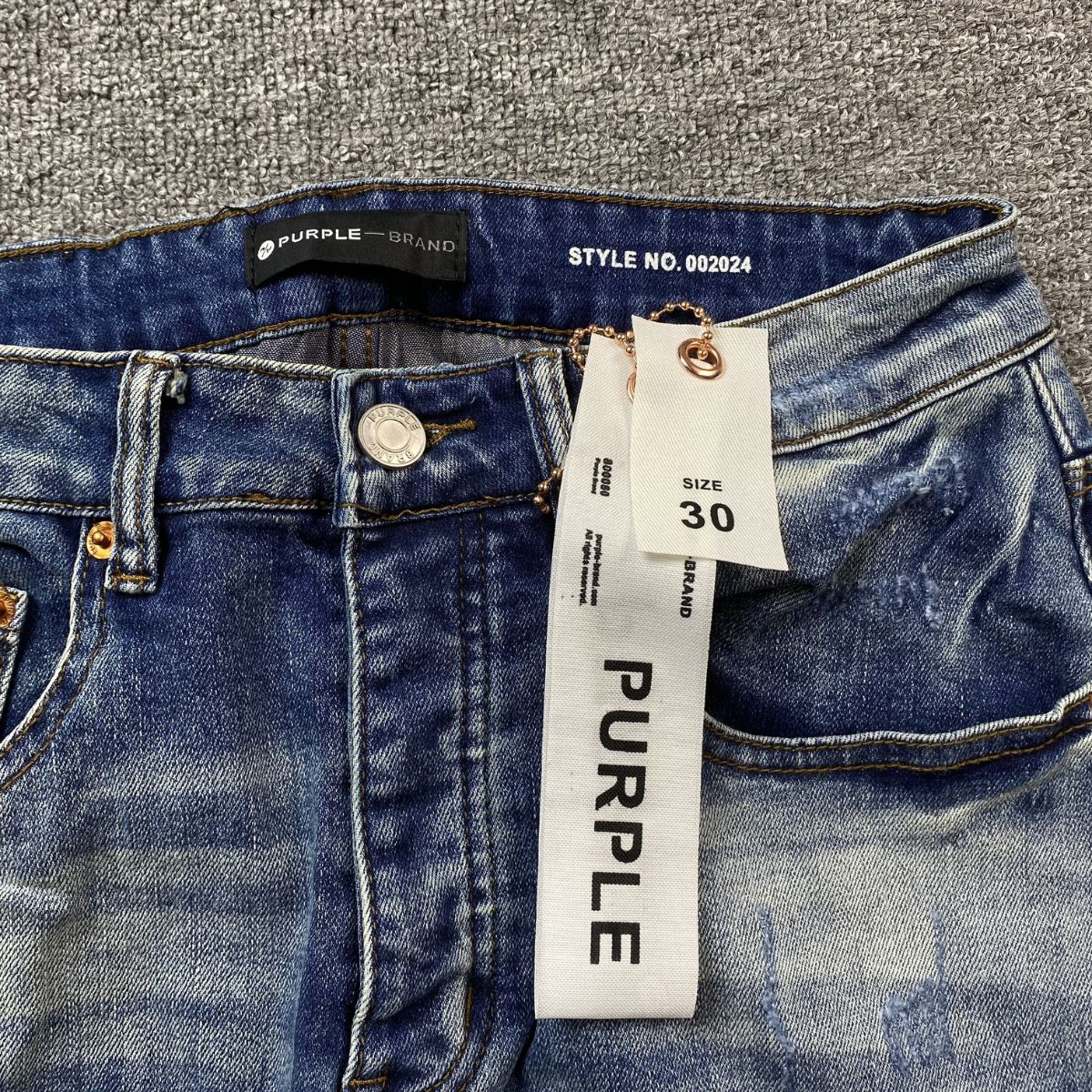 Purple Brand Jeans Dark Blue