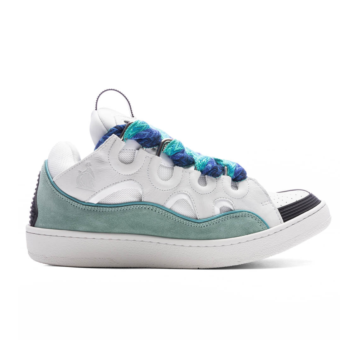 Lanvin Curb White And Green