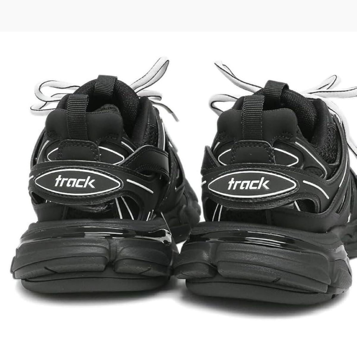 Balenciaga Track Led Black And White