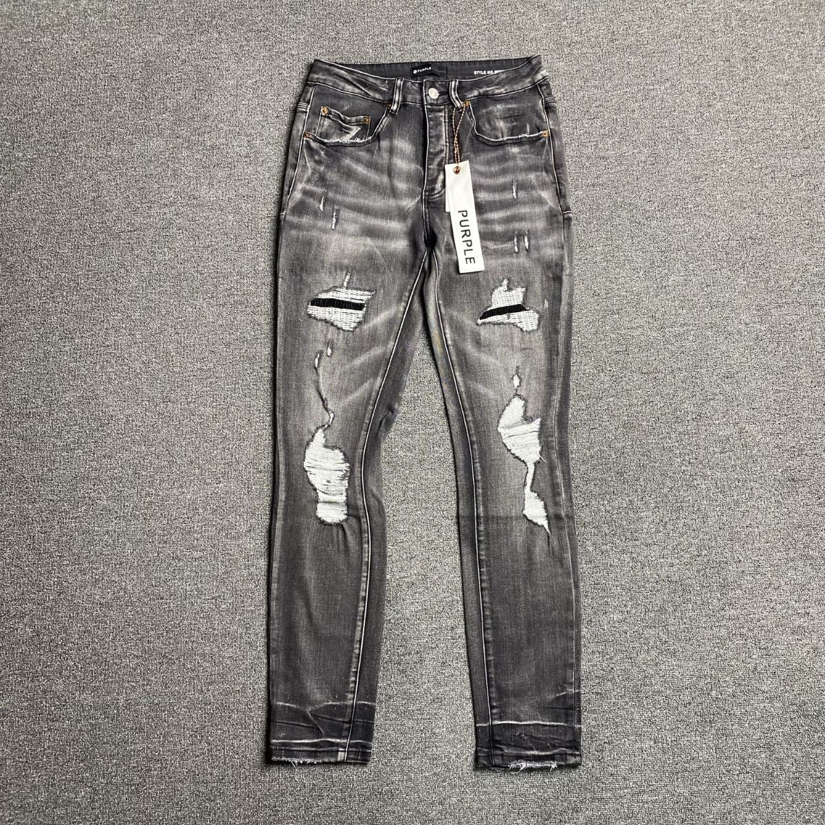 Purple Brand Jeans Grey Washed