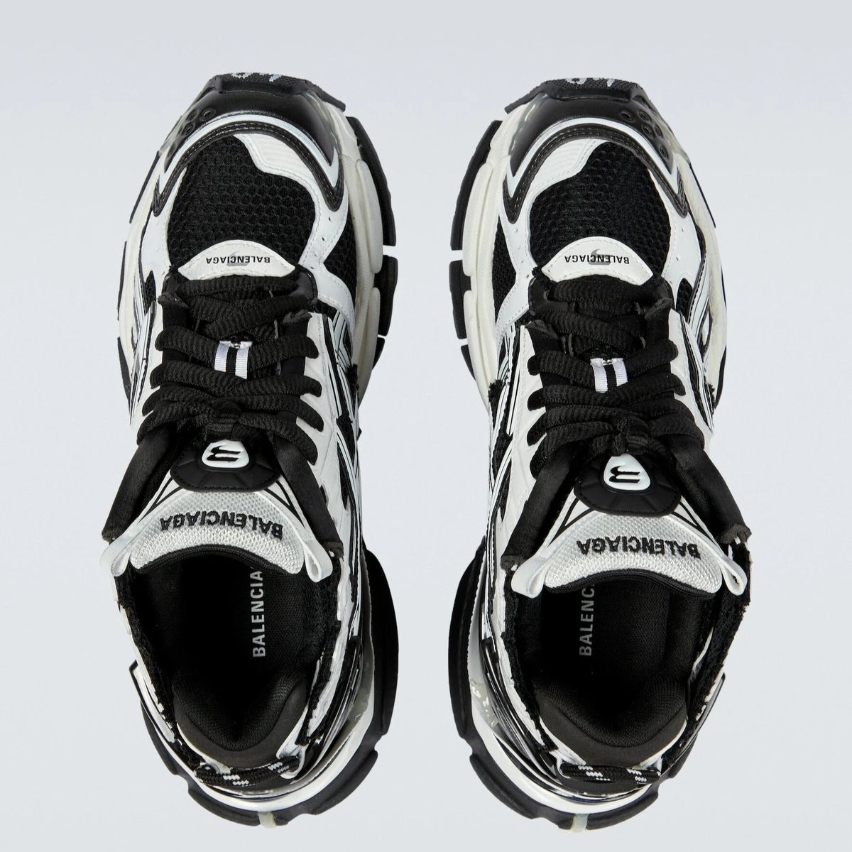 Balenciaga Runner Black and white