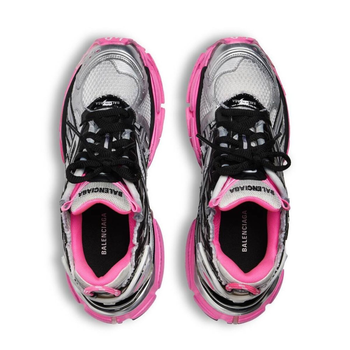 Balenciaga Runner Silver Pink