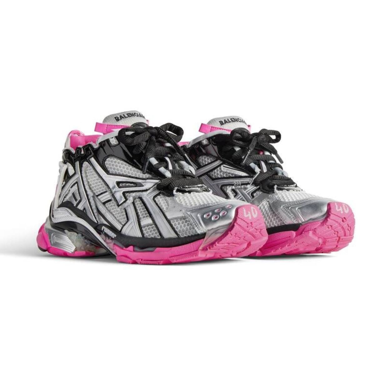 Balenciaga Runner Silver Pink