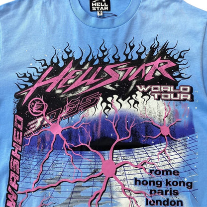 Camiseta Hellstar Eletric Blue