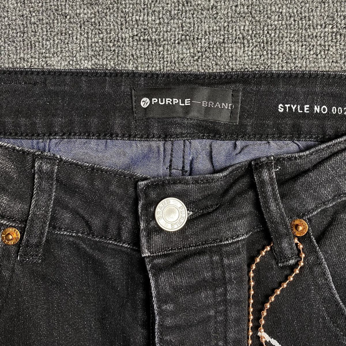 Purple Brand Jeans Paint Splashes
