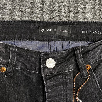 Purple Brand Jeans Paint Splashes