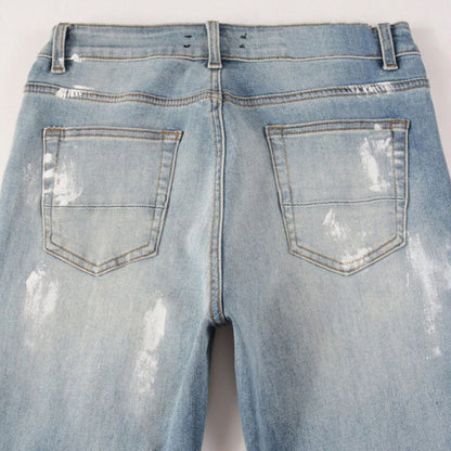 Slim Fit Jeans Blue Diamond Black