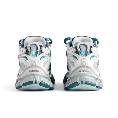 Balenciaga Runner White Green Blue