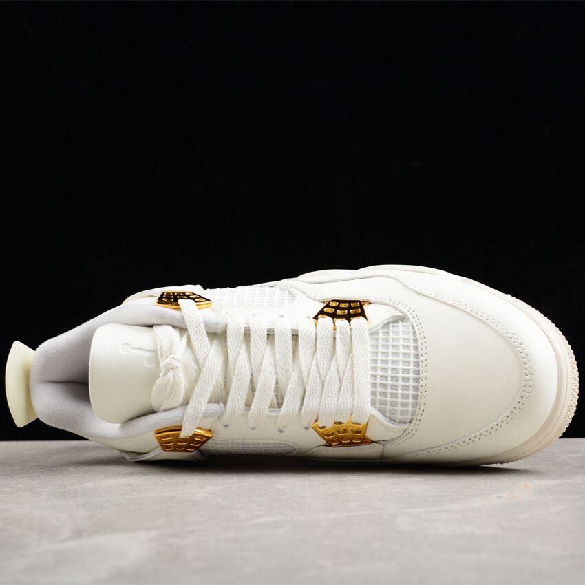 Air Jordan 4 Retro Metallic Gold