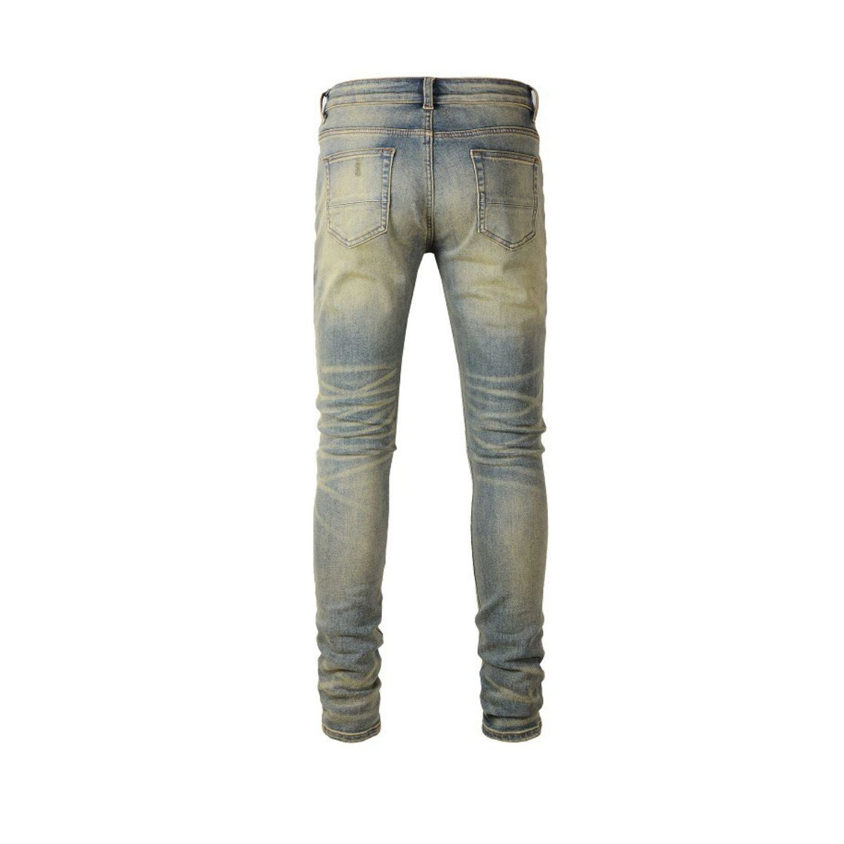 Slim Fit Jeans Flag Red