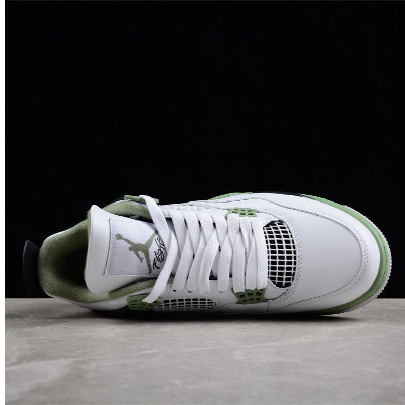 Air Jordan 4 Retro Oil Green