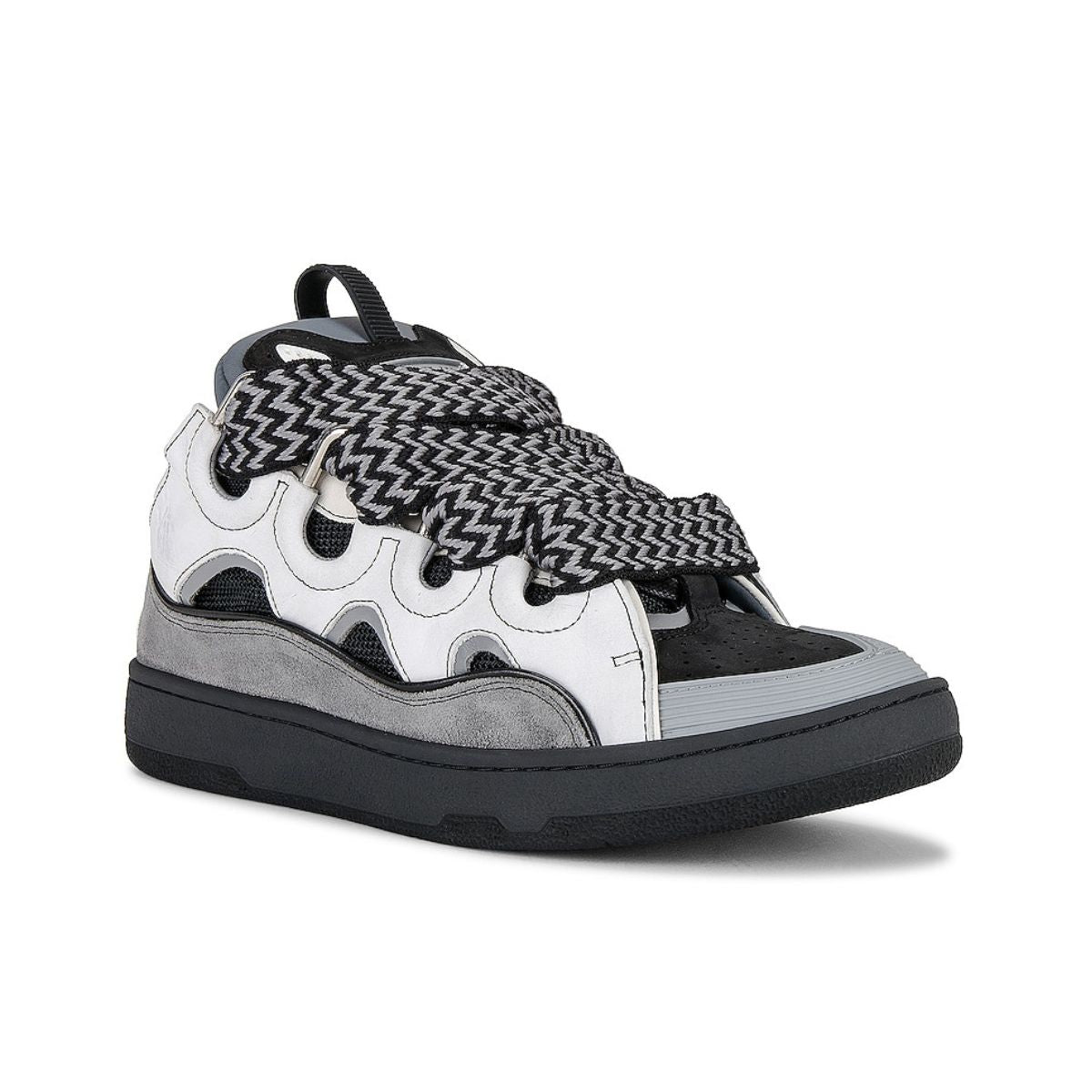 Lanvin Curb White And Anthracite