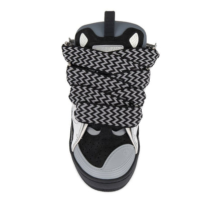 Lanvin Curb White And Anthracite