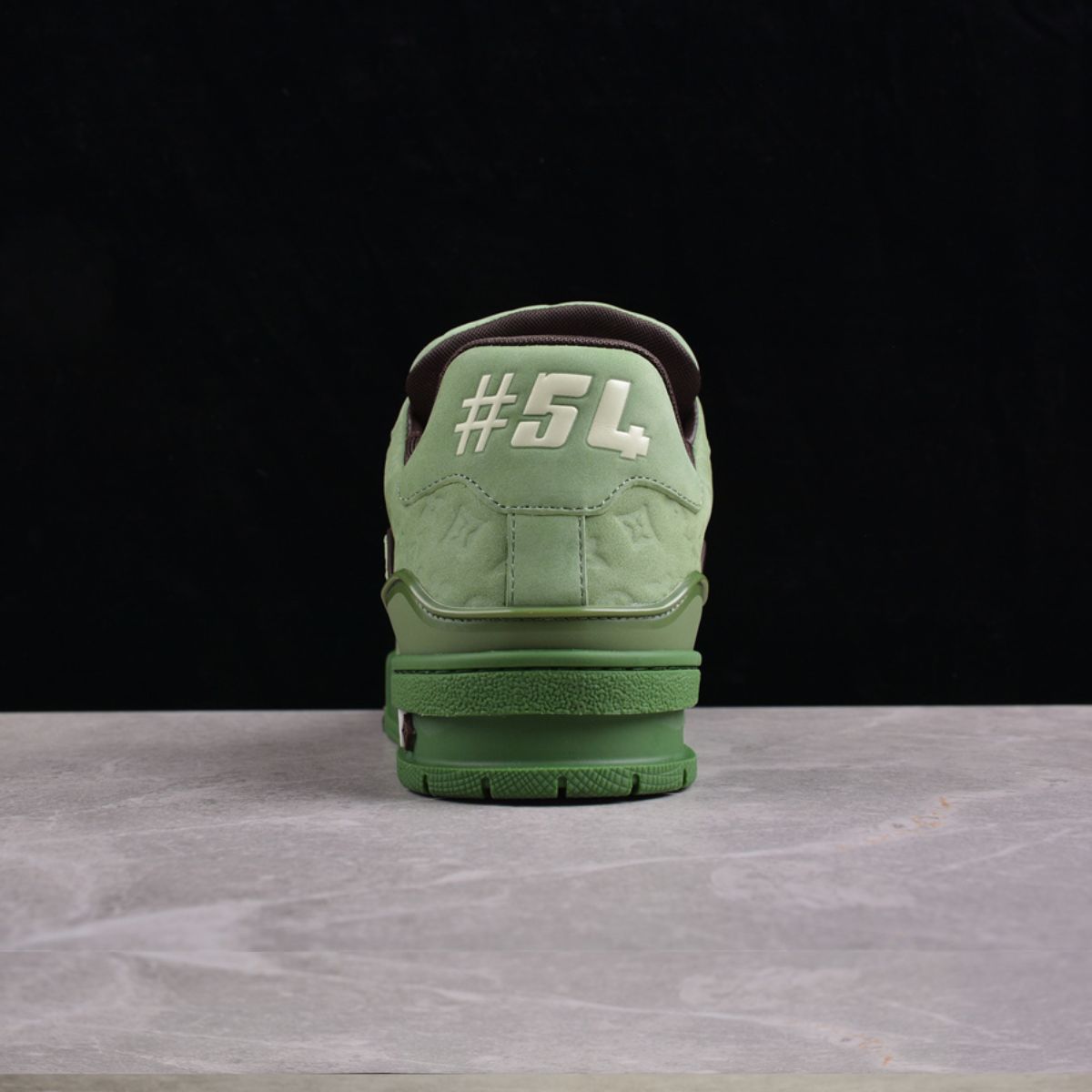 Louis Vuitton Trainer Monogram Green