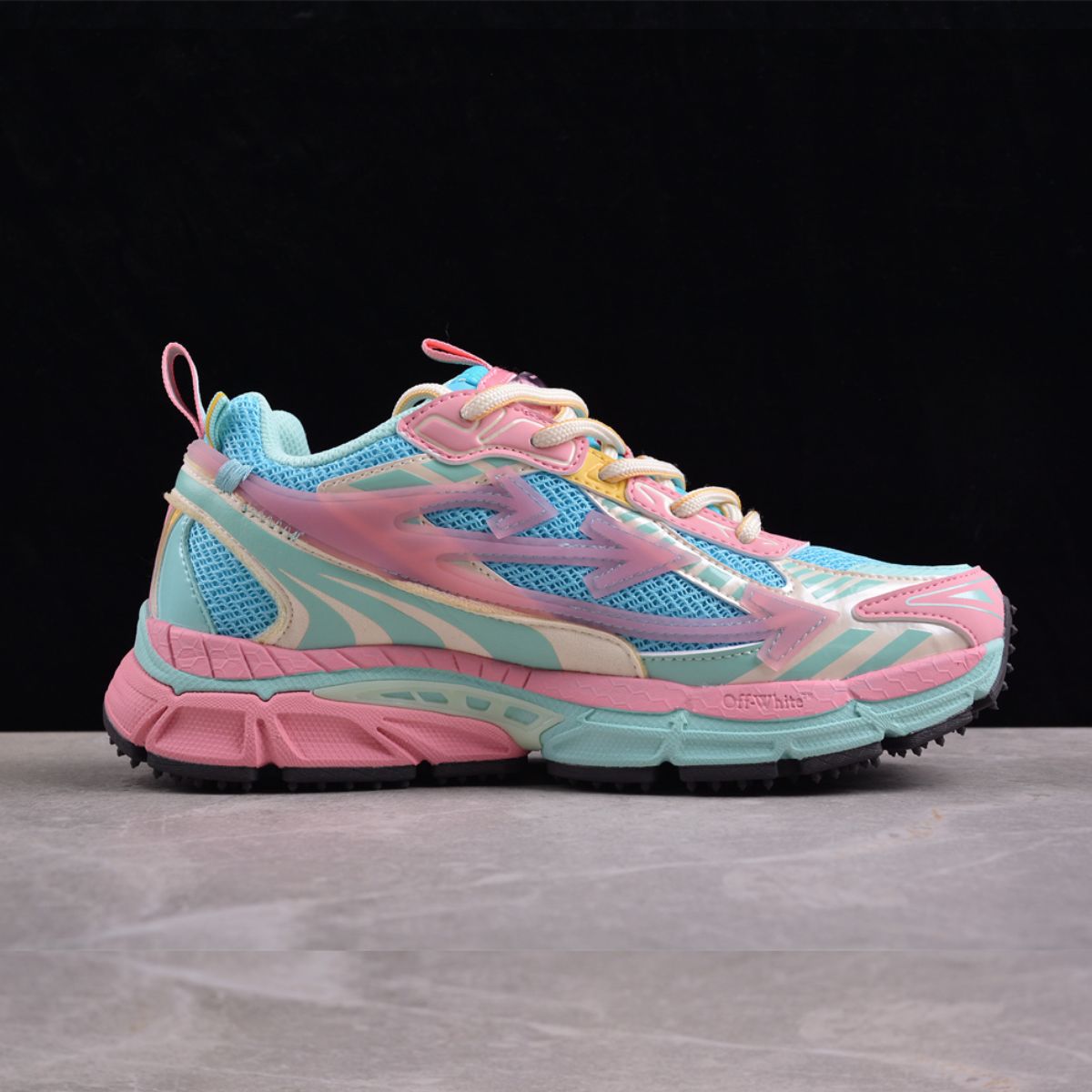 Off-White Be Right Back Pink And Blue