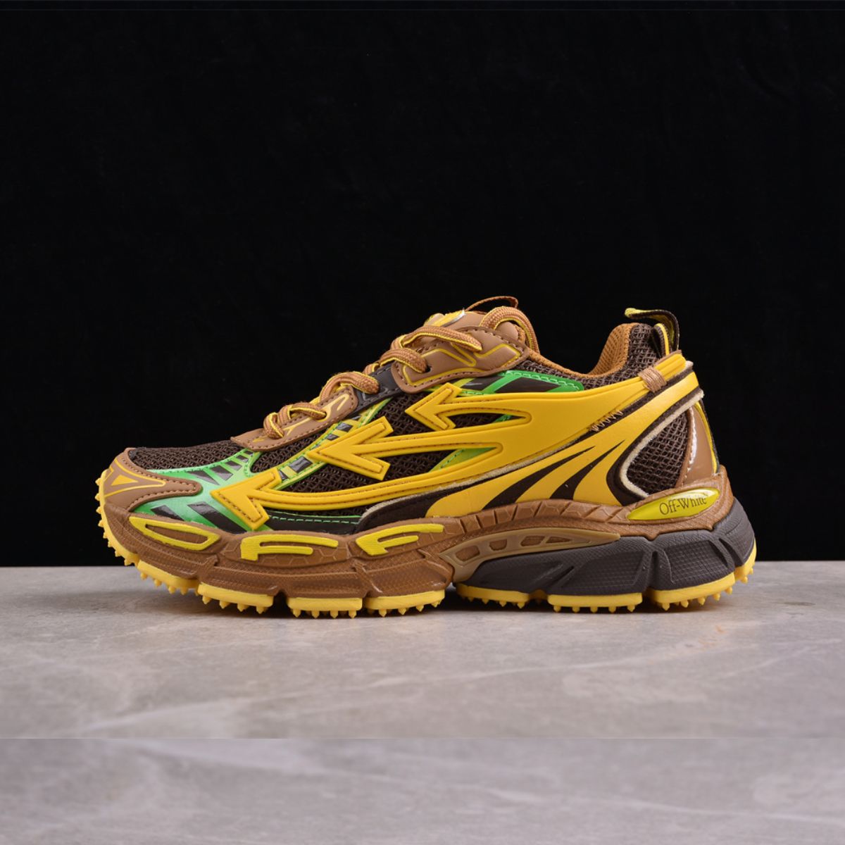 Off-White Be Right Back Black And Yellow