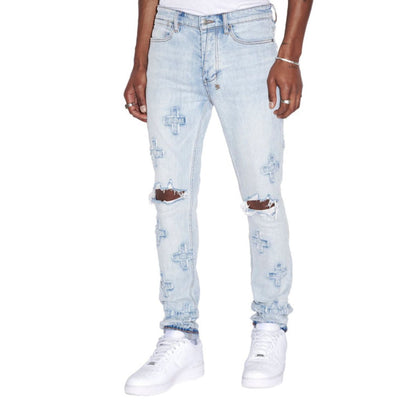 Ksubi Jeans Blue Cross